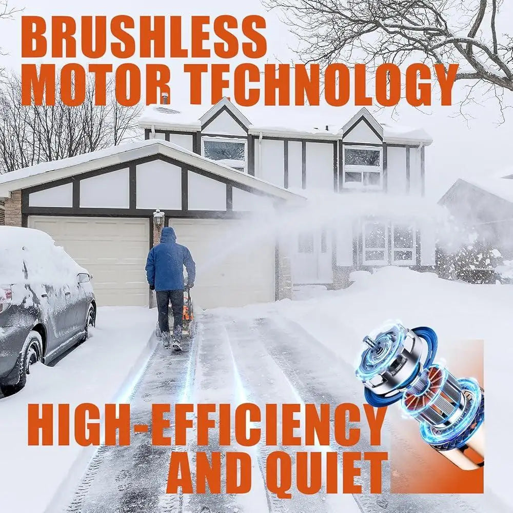Cordless Battery Powered Snow Blower
