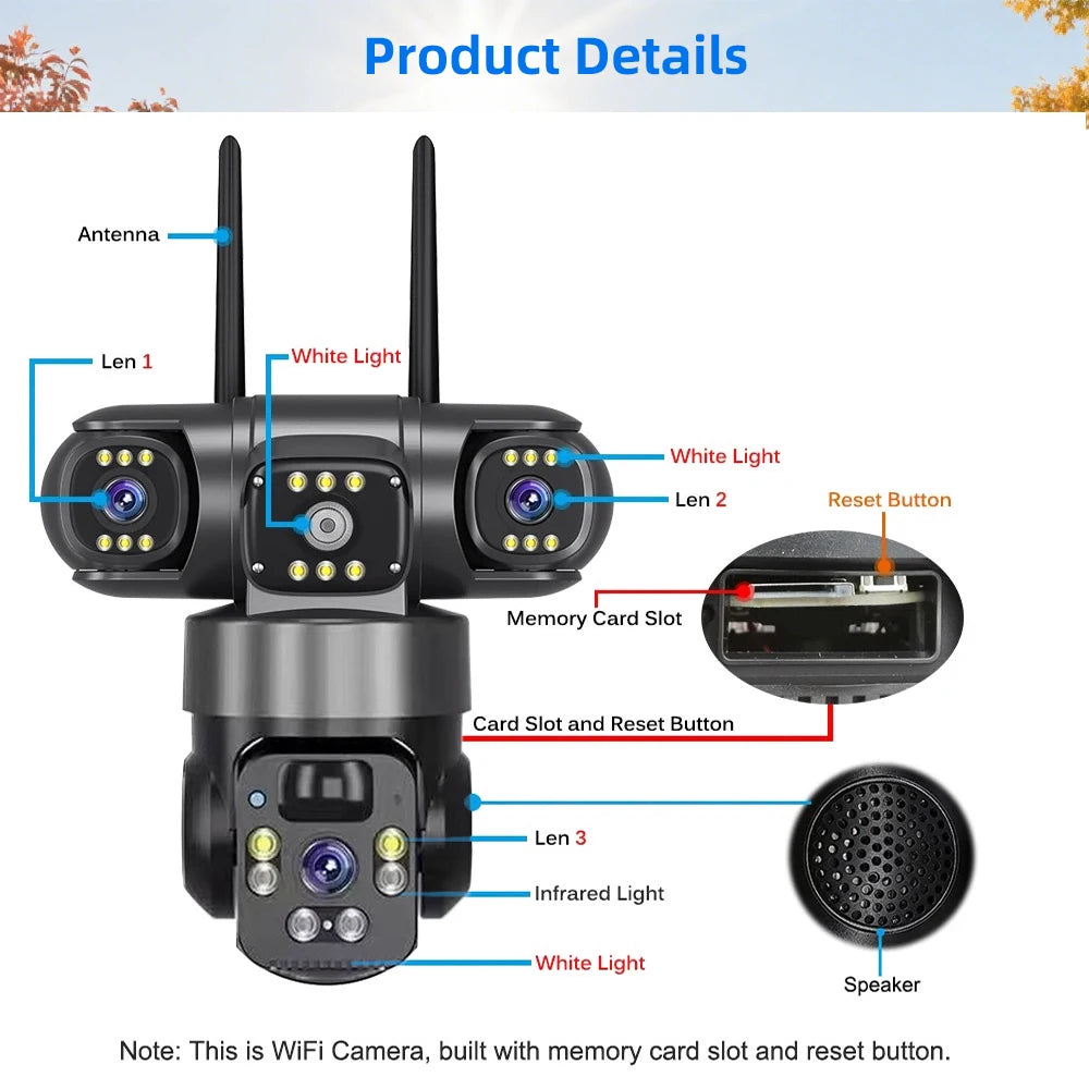Full HD Solar Wi-Fi Surveillance Camera