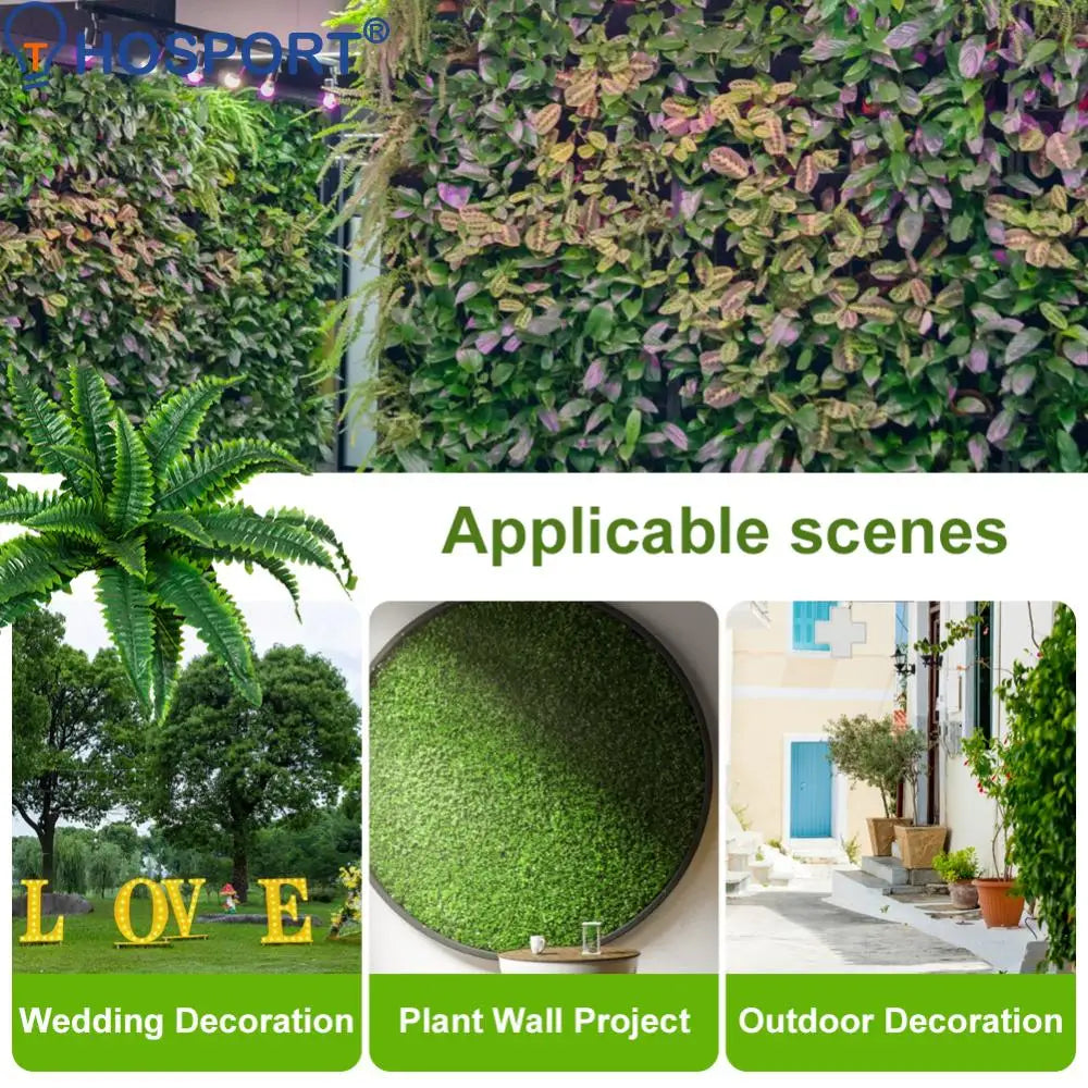 2Pcs Artificial Ferns Indoor Plants