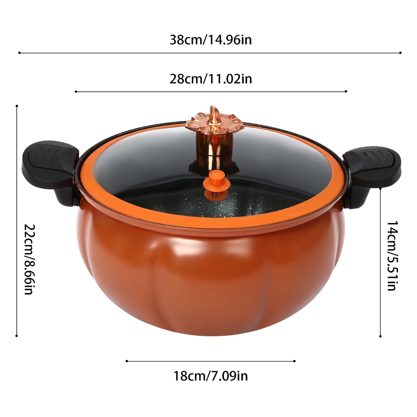 Modern Style Open-Flame Pressure Cooker