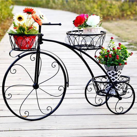 Tricycle Plant Stand Flowerpot