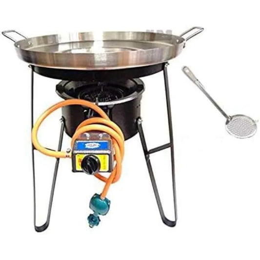 Stainless Steel 22" Set w/Propane Burner