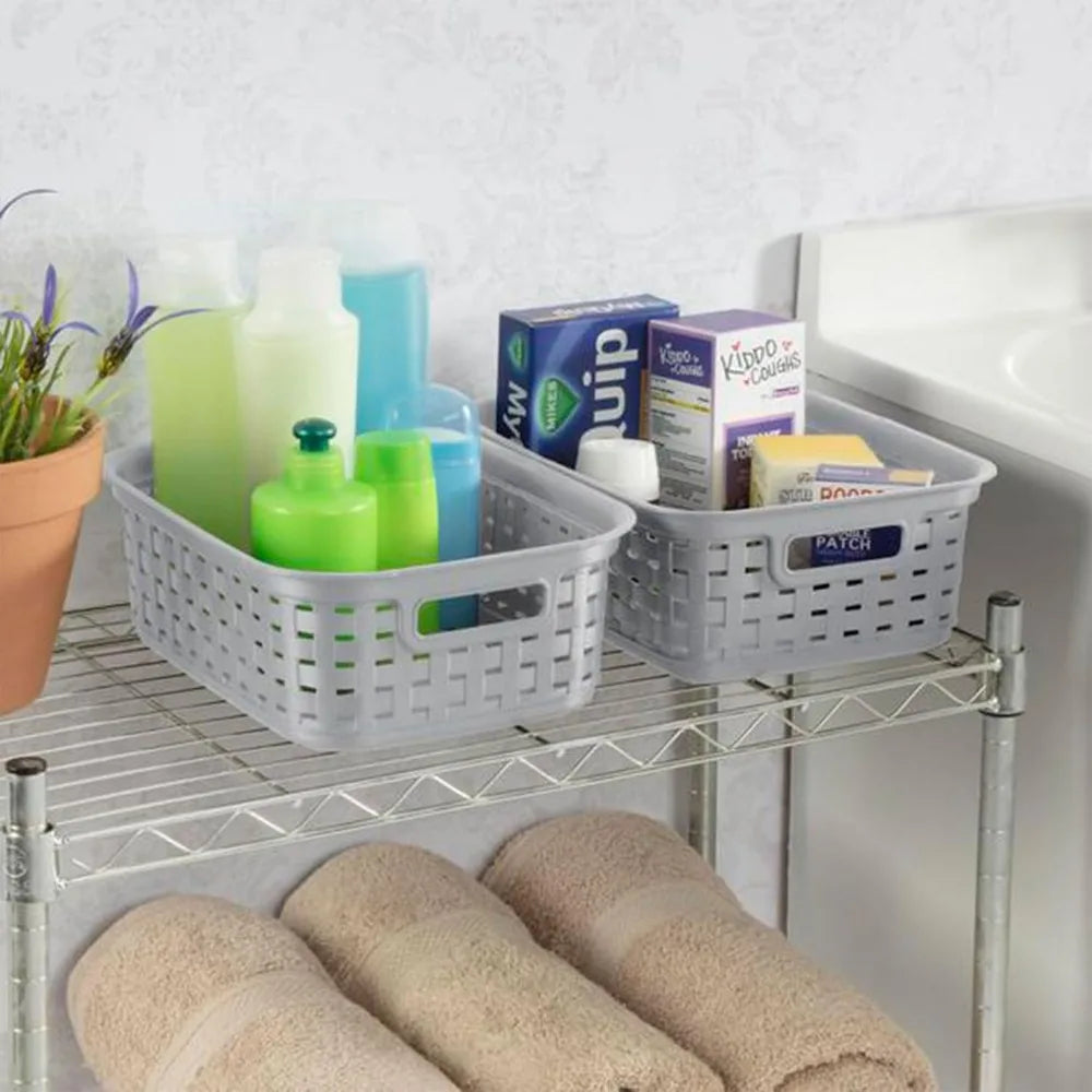 Storage Basket / Home Organizer Tote for Countertops