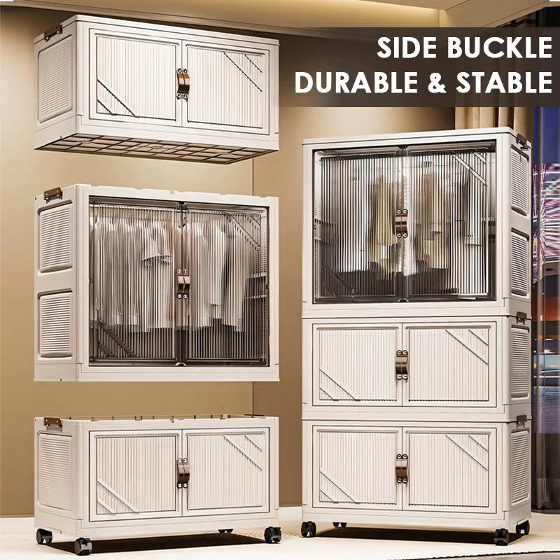 Multi-Layer Folding Storage Cabinet