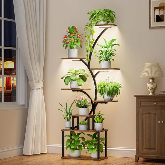 8-Tiered indoor Tall Plant Stands