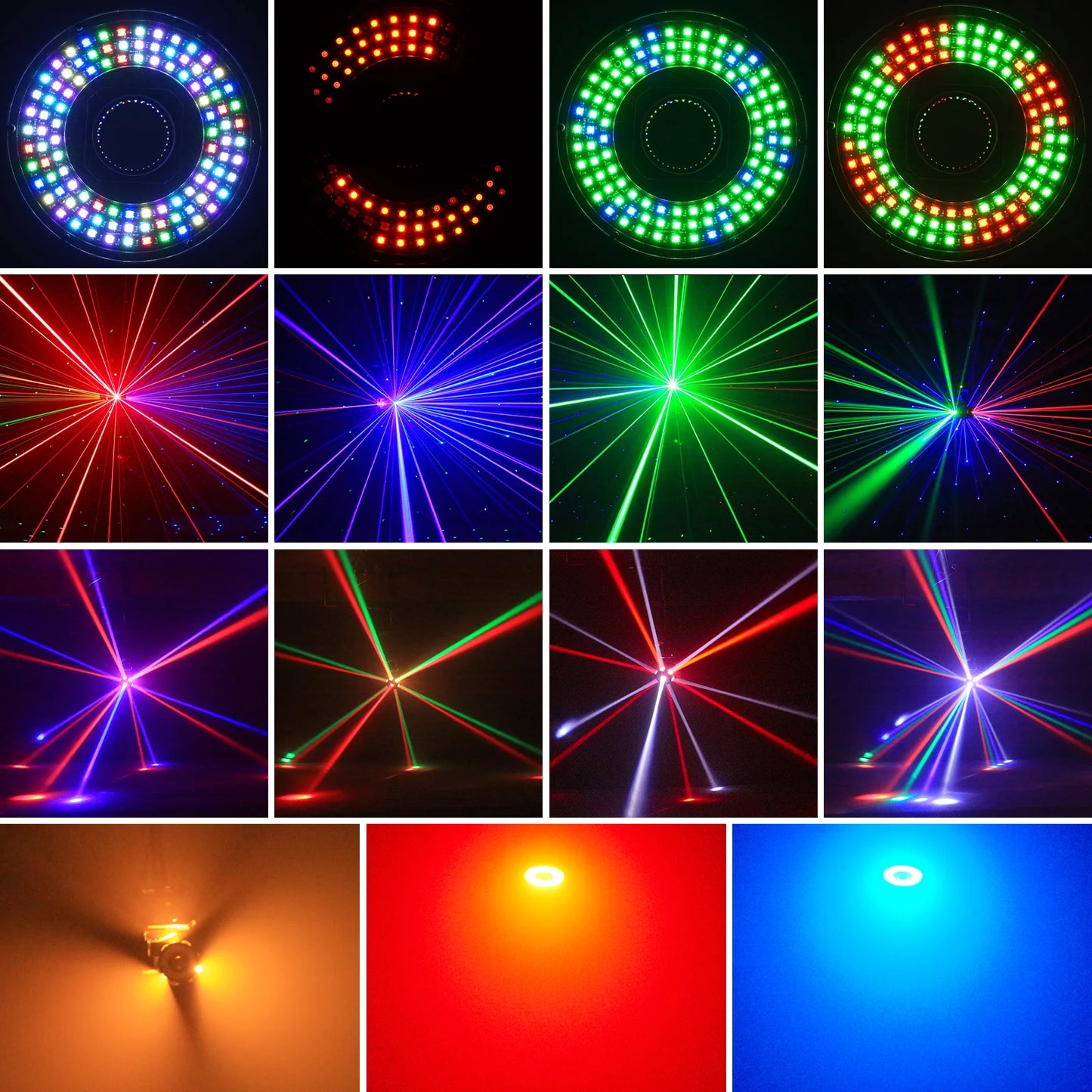 160W LED Moving Head Light Beam Projector