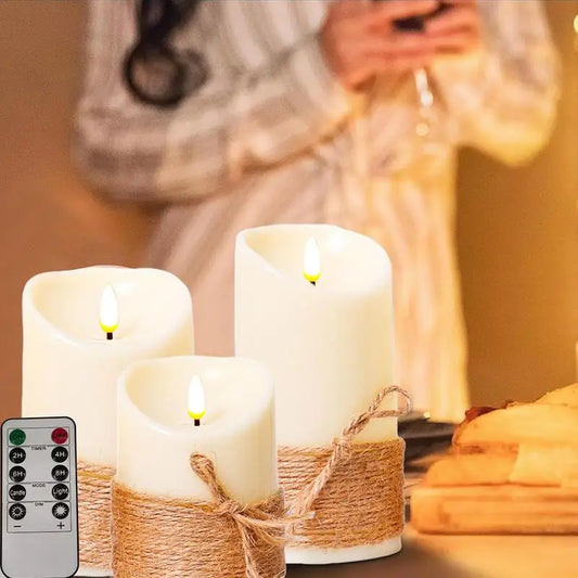 Flameless Candles with Remote Control