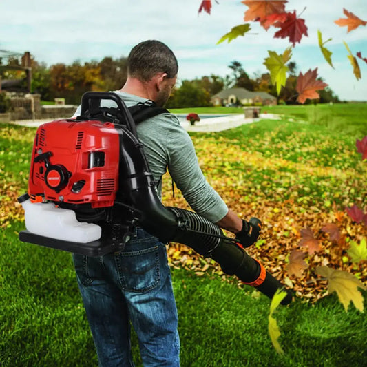 4-Stroke Backpack Gas Leaf and Snow Blower