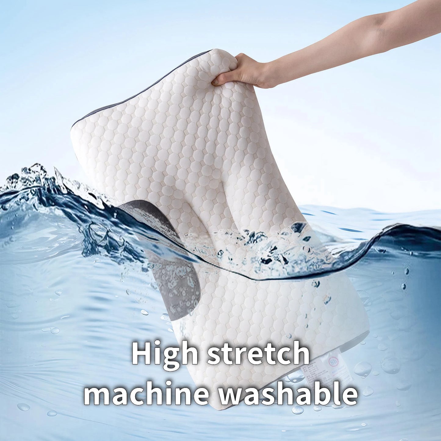 2Pcs Soft Adjustable Contour Neck Support Pillow