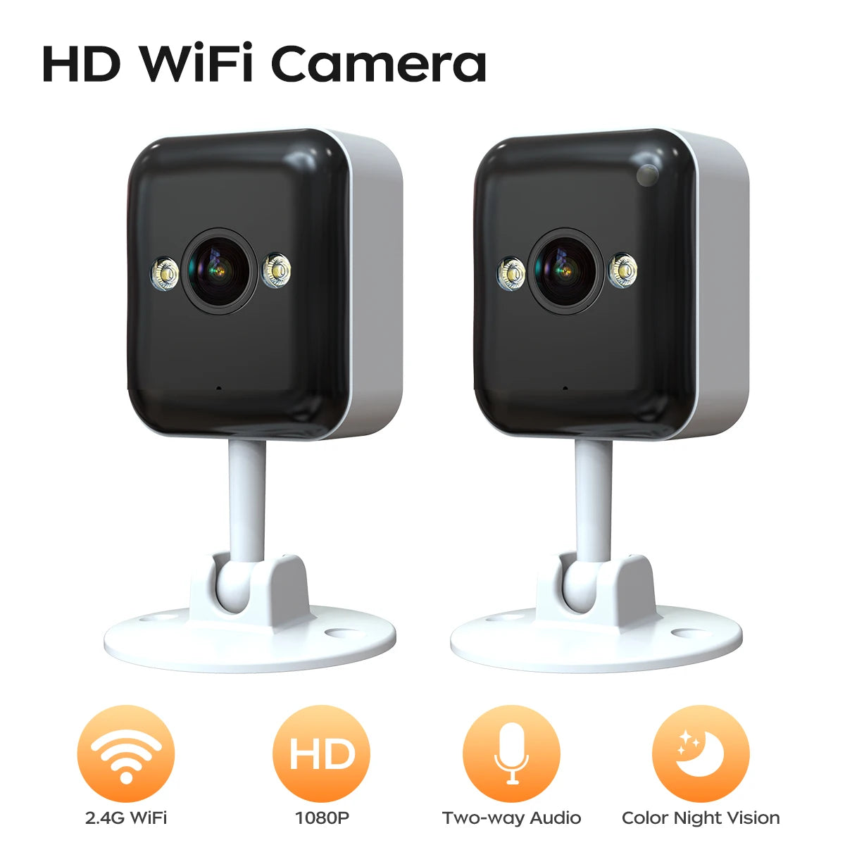 Wi-Fi IP Surveillance Camera w/ Audio Video