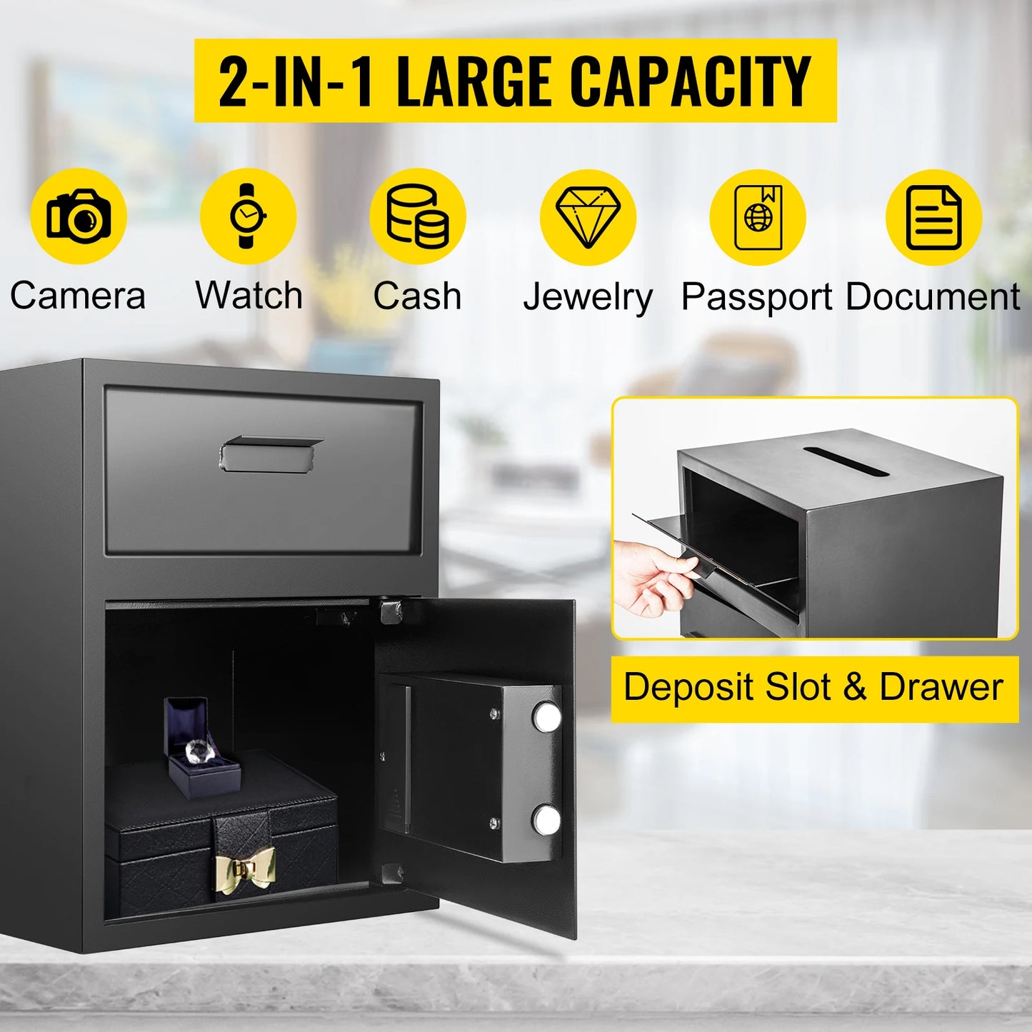 Electronic Safe Deposit Box / Piggy Bank