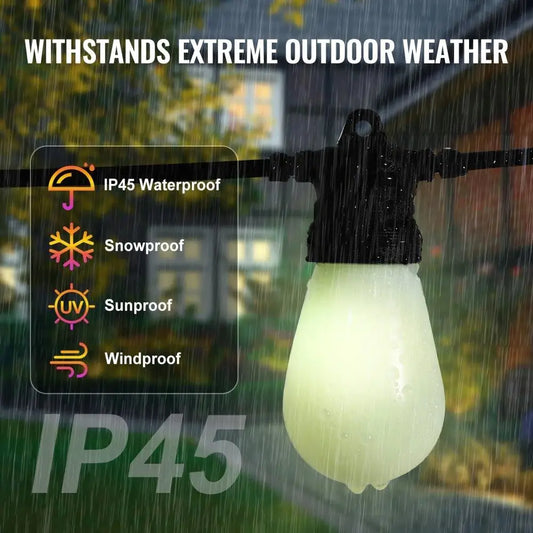100FT   Outdoor String Lights