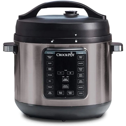 8-Quart Crock-Pot - Programmable Slow Cooker and Pressure Cooker