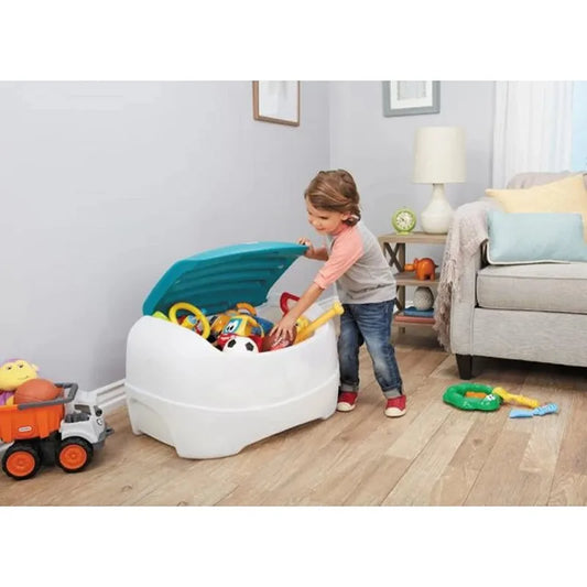Play 'n Store Plastic Toy Box with Lid