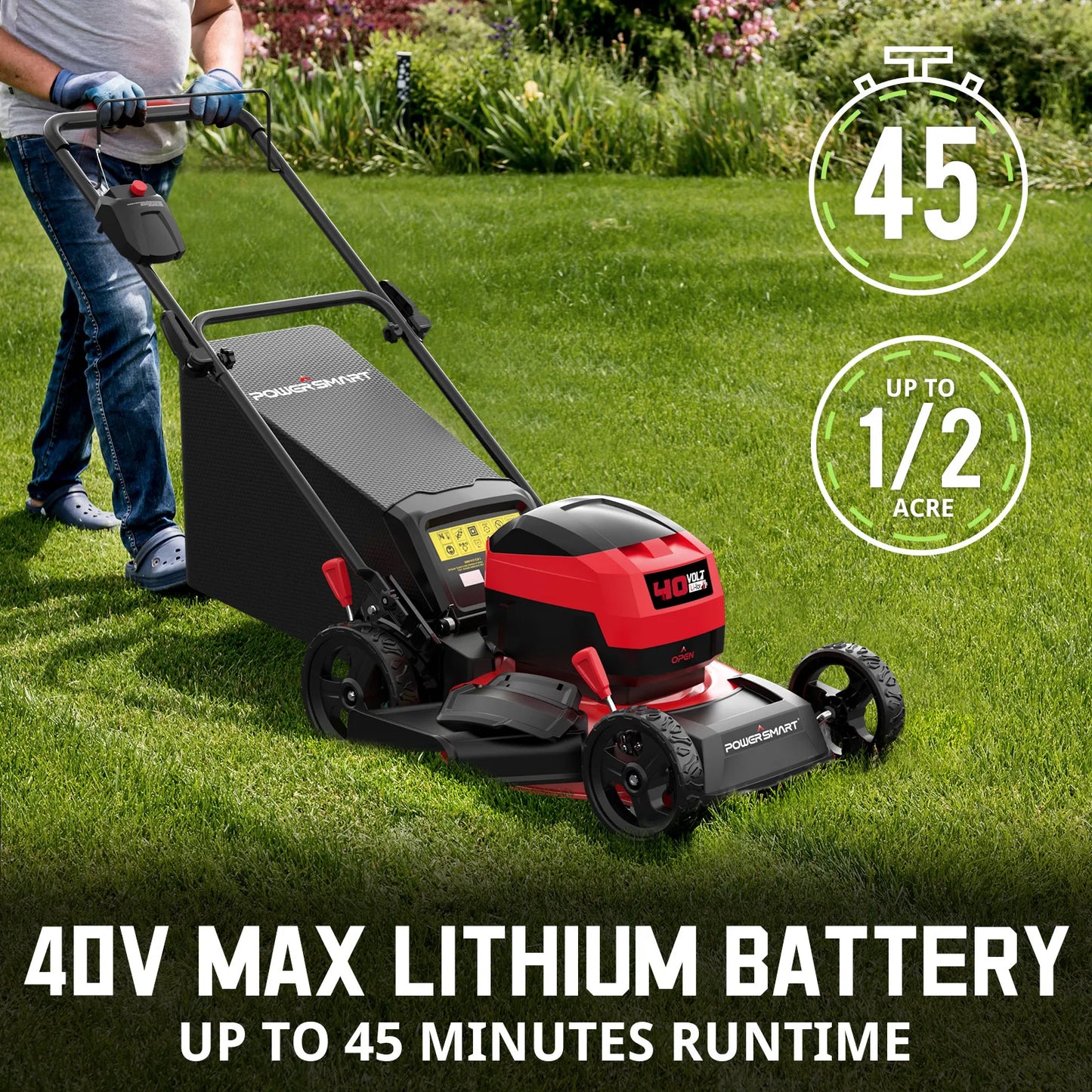 17" Cordless Lawn Mower