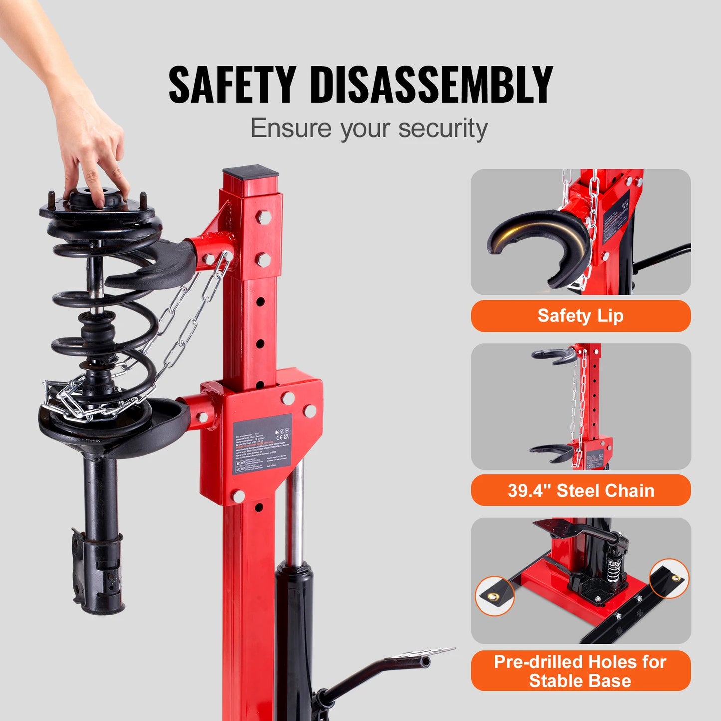 4.5 Ton Strut Spring Hydraulic Jack