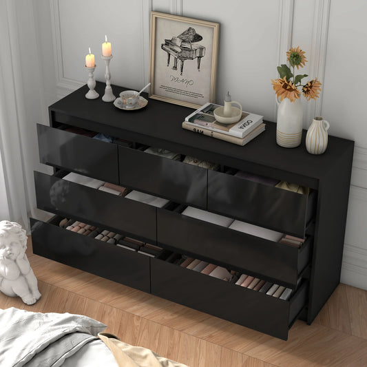 7 Drawer Modern Style Dresser