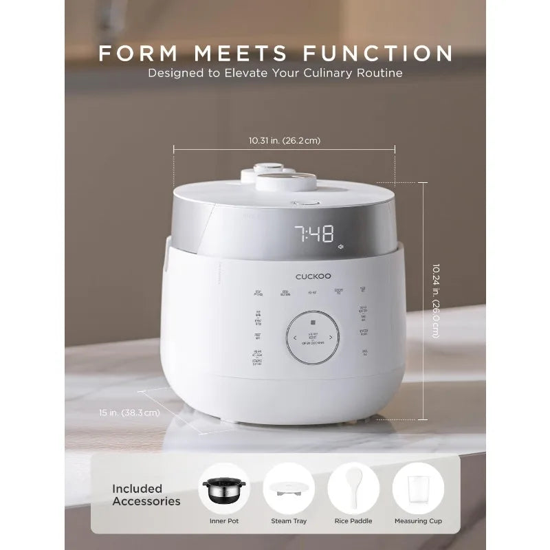 6-Cup Twin Pressure Rice Cooker