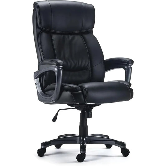 Leather Cushioned Office Chair