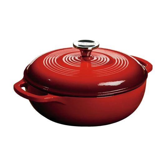 3 Quart Cast Iron Enameled Dutch Oven