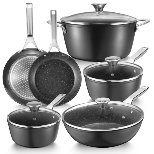 10-Piece Induction Nonstick Cookware