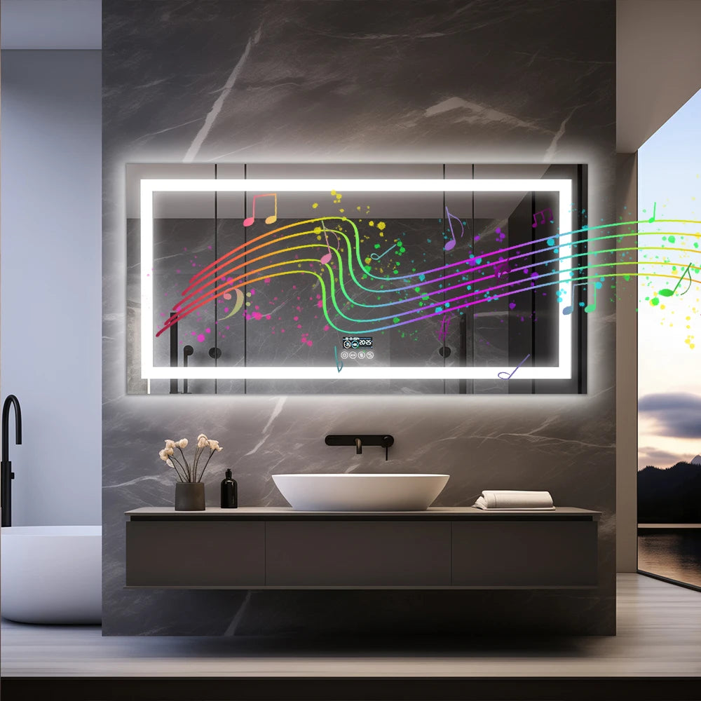 LED Lighted Bathroom Mirror