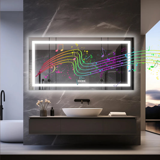 LED Lighted Bathroom Mirror