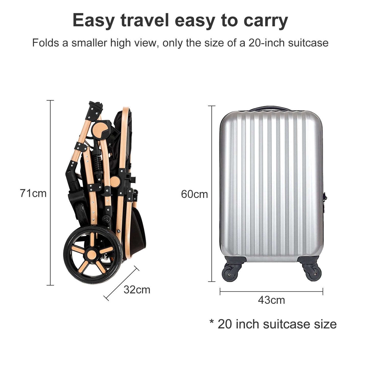 High quality newborn   Baby Stroller