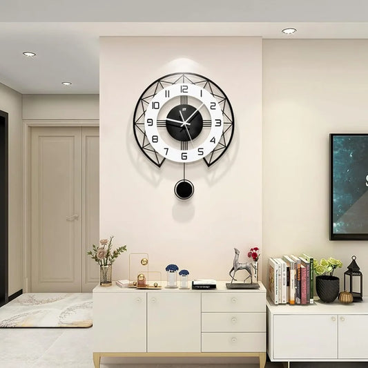Large Modern Style Wall Clock