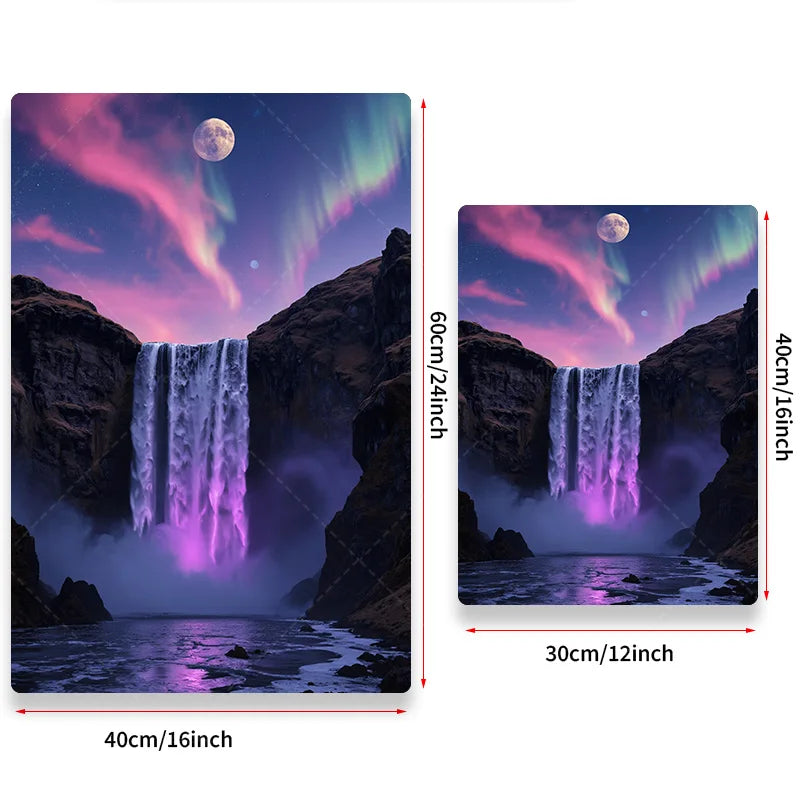 1pc "Mystic Waterfall Tapestry Wall Art"
