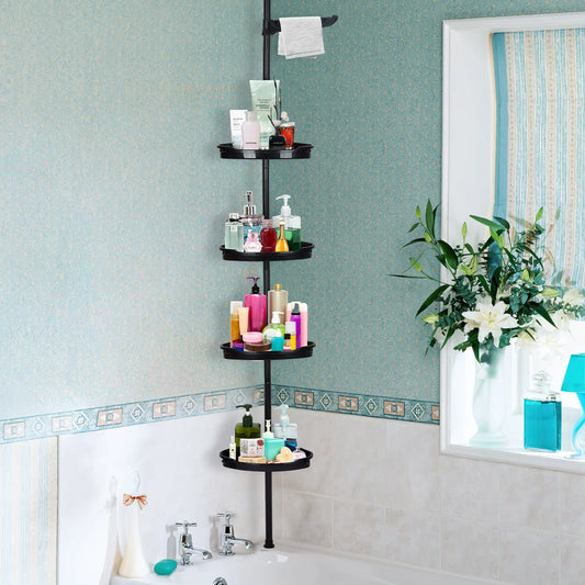 4-Tier Rustproof Corner Shower Caddy