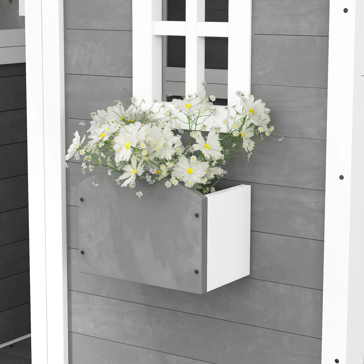Outdoor Wooden Playhouse for Kids