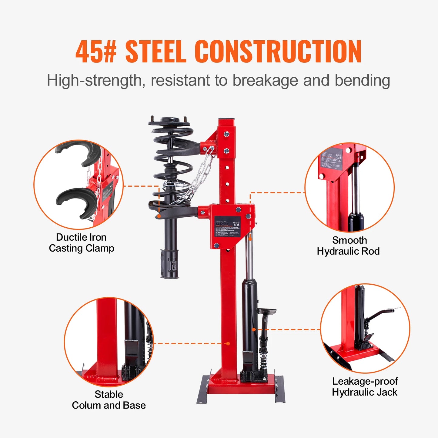 4.5 Ton Strut Spring Hydraulic Jack