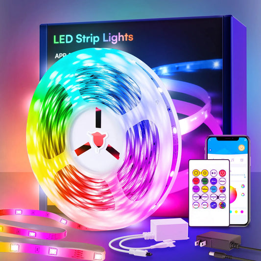 200ft smart LED color-changing   strip lights