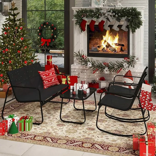 4 Piece Patio Furniture Set