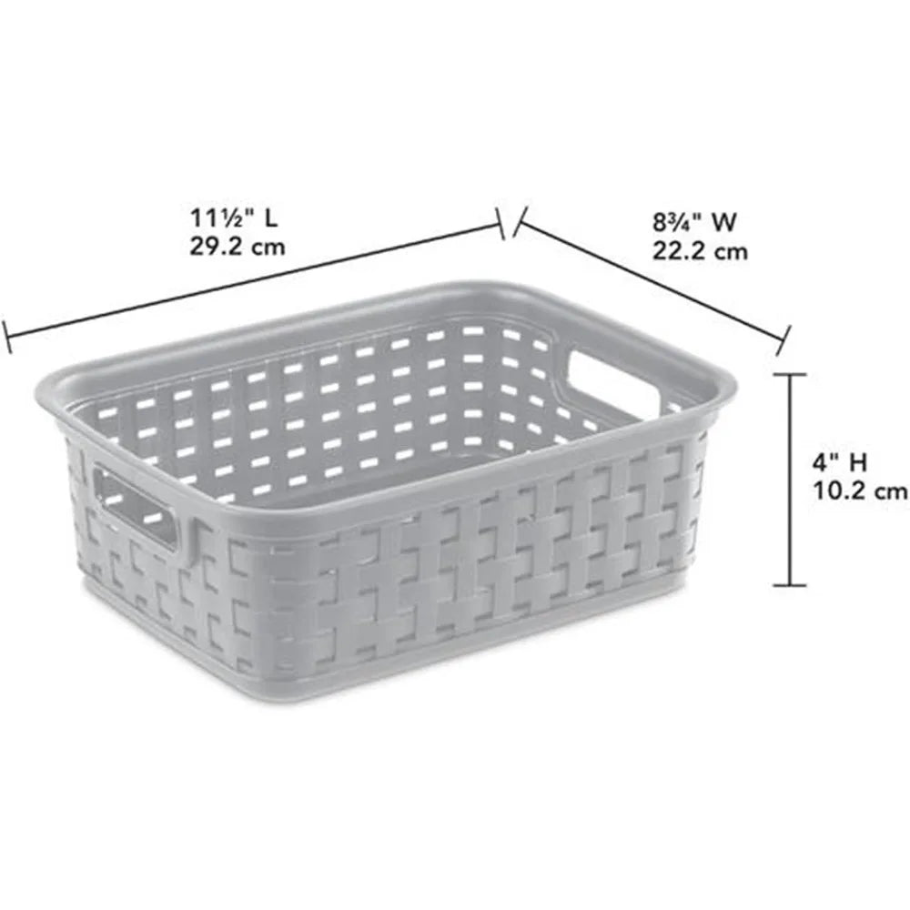 Storage Basket / Home Organizer Tote for Countertops