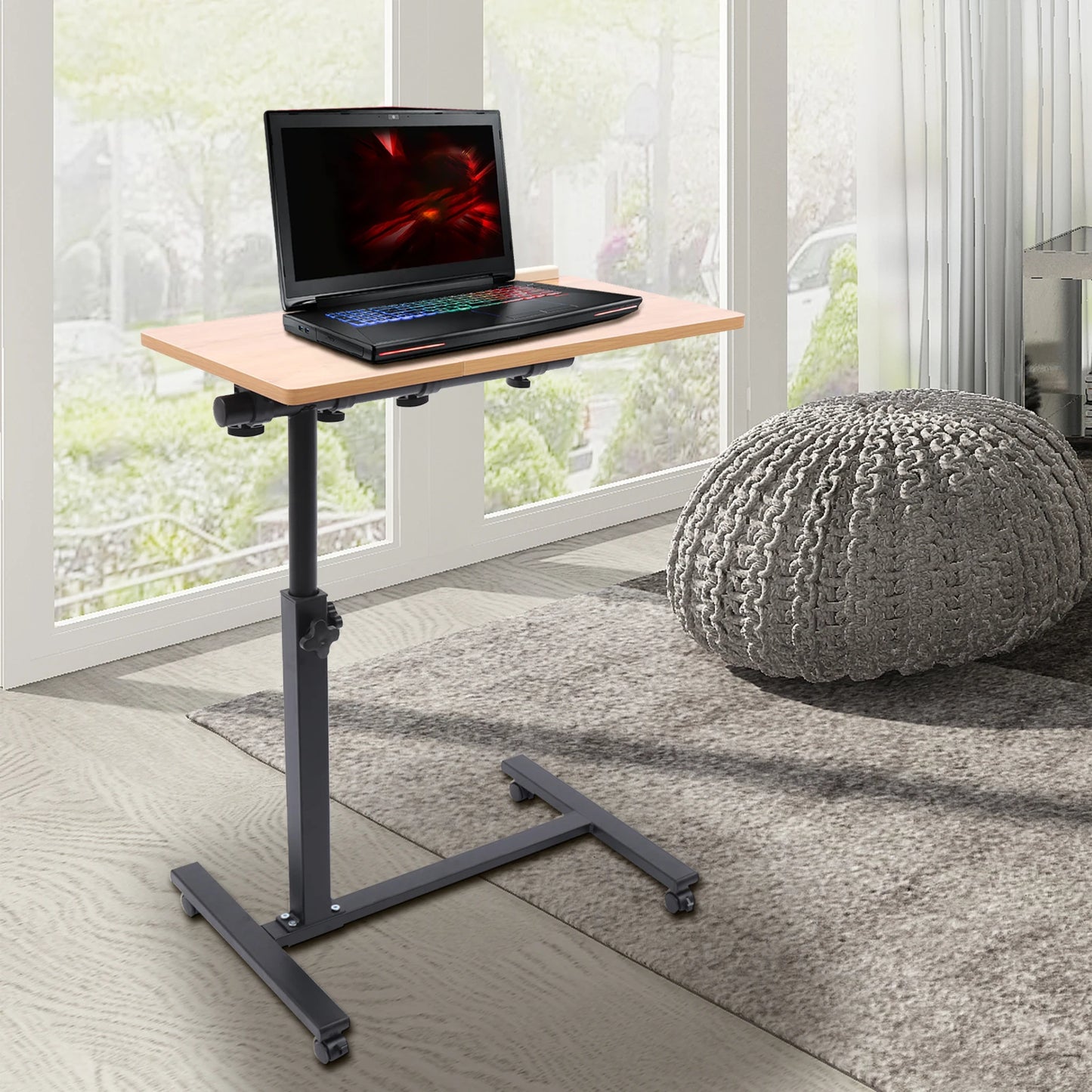 Adjustable Laptop Desk   Rotating Tabletop Workstation