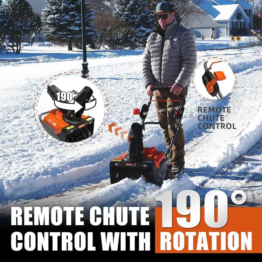 Cordless Battery Powered Snow Blower