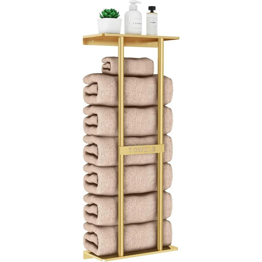 30-inch Wall Mounted   Towel Rack for Rolled Towels
