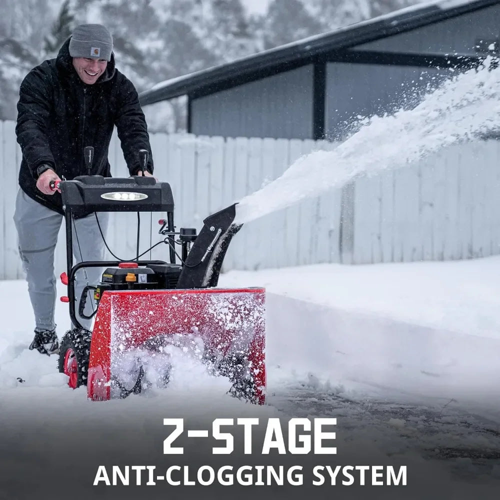 High quality, Self Propelled Two-Stage Gas Powered Snow Blower
