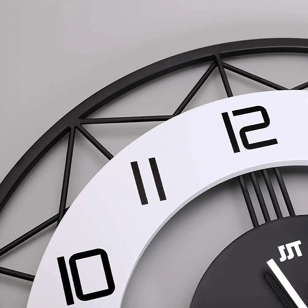 Large Modern Style Wall Clock