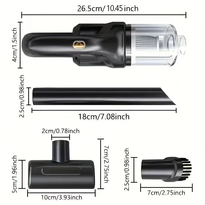 Wireless Auto / Home Vacuum Cleaner