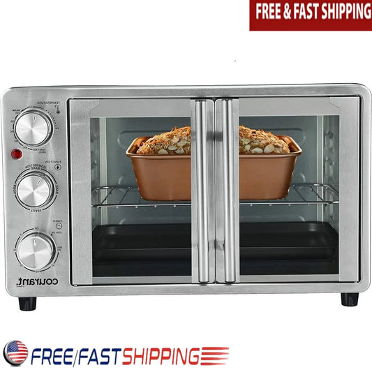 Convection Toaster Oven Broiler w/French Doors