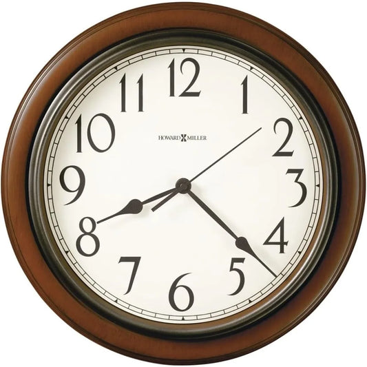 Wooden Quartz Battery operated wall clock