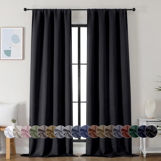Panel Blackout Curtains Thermal Insulated