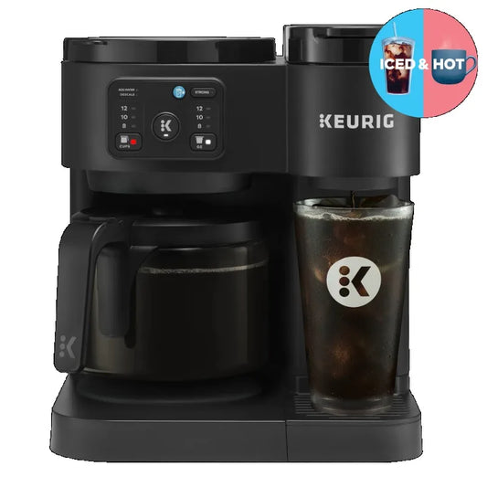 Keurig K-Duo Essentials, Hot & Iced Single-Serve Coffee Maker & Carafe